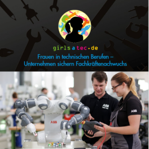 girlsatec Unternehmensflyer